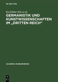 Germanistik und Kunstwissenschaften im 
