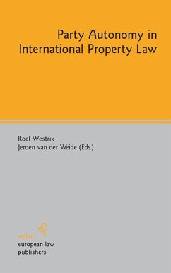 Cover Party Autonomy in International Property Law (eBook, PDF)