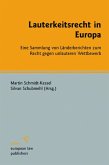 Lauterkeitsrecht in Europa (eBook, PDF)