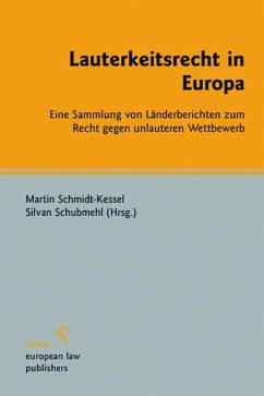 Cover Lauterkeitsrecht in Europa (eBook, PDF)