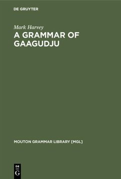 Cover A Grammar of Gaagudju (eBook, PDF)