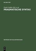 Pragmatische Syntax (eBook, PDF)