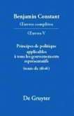 Principes de politique applicables à tous les gouvernements représentatifs (eBook, PDF)