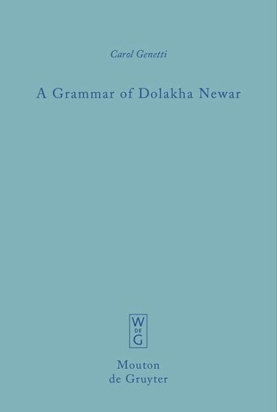 A Grammar of Dolakha Newar (eBook, PDF)