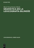 Gramática en la lexicografía bilingüe (eBook, PDF)