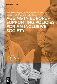 Ageing in Europe - Supporting Policies for an Inclusive Society (eBook, ePUB)