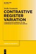Contrastive Register Variation (eBook,... - Bild 1
