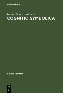 Cognitio symbolica (eBook, PDF) - Schiewer, Gesine Lenore