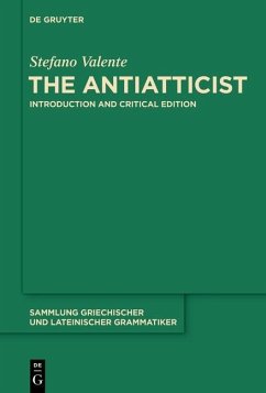 The Antiatticist (eBook, PDF) - Valente, Stefano