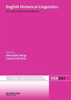 Cover English Historical Linguistics. Volume 1 (eBook, PDF)