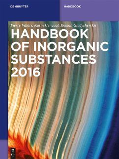 Inorganic Substances. 2016. Handbook (eBook, PDF) - Villars, Pierre; Cenzual, Karin; Gladyshevskii, Roman