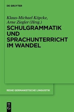 Cover Schulgrammatik und Sprachunterricht im Wandel (eBook, PDF)