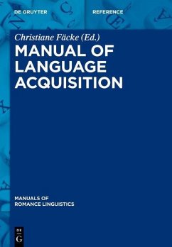 Manual of Language Acquisition (eBook, ePUB)