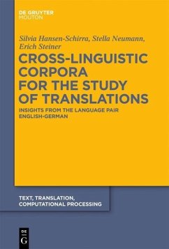 Cover Cross-Linguistic Corpora for the Study of Translations (eBook, PDF)