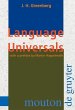 Language Universals (eBook, PDF) - Bild 1