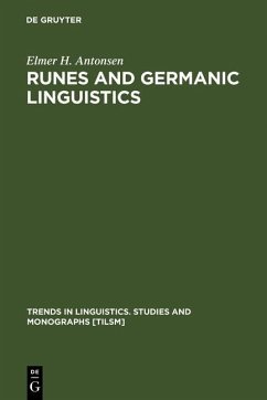 Runes and Germanic Linguistics (eBook, PDF) - Antonsen, Elmer H.