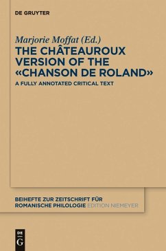 The Châteauroux Version of the «Chanson de Roland» (eBook, ePUB)