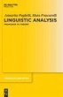 Linguistic Analysis (eBook, PDF) - Bild 1