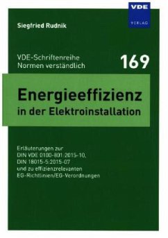 Energieeffizienz in der Elektroinstallation - Rudnik, Siegfried