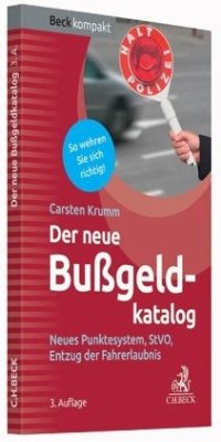 Der neue Bußgeldkatalog - Krumm, Carsten