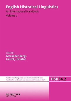 English Historical Linguistics. Volume 2 (eBook, PDF)