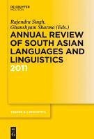 Annual Review of South Asian Languages and Linguistics (eBook, PDF) Cover Annual Review of South Asian Languages and Linguistics (eBook, PDF)