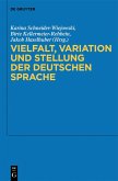 Vielfalt, Variation und Stellung der deutschen Sprache (eBook, PDF)