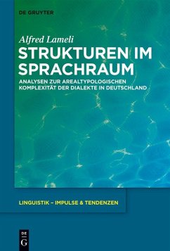 Strukturen im Sprachraum (eBook, PDF) - Lameli, Alfred