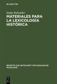 Materiales para la lexicología histórica (eBook, PDF) Materiales para la lexicología histórica (eBook, PDF)