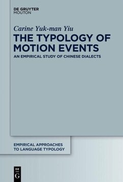 The Typology of Motion Events (eBook, PDF) - Yuk-Man Yiu, Carine