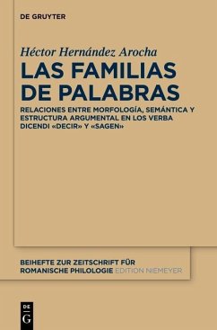 Las familias de palabras (eBook, ePUB) - Hernández Arocha, Héctor