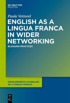 English as a Lingua Franca in Wider Networking (eBook, ePUB) - Vettorel, Paola