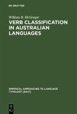 Verb Classification in Australian Languages (eBook, PDF)