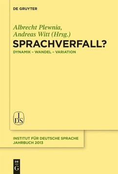 Sprachverfall? (eBook, ePUB)