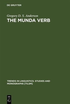 The Munda Verb (eBook, PDF) - Anderson, Gregory D. S.