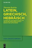 Latein, Griechisch, Hebräisch (eBook, PDF)