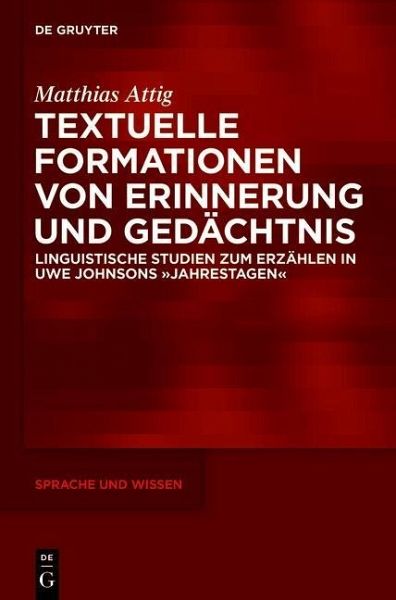 Textuelle Formationen von Erinnerung und Gedächtnis (eBook, PDF) Textuelle Formationen von Erinnerung und Gedächtnis (eBook, PDF)