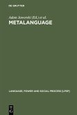 Metalanguage (eBook, PDF)
