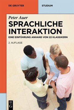 Sprachliche Interaktion (eBook, PDF) - Auer, Peter