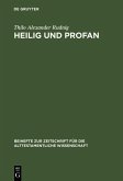 Heilig und Profan (eBook, PDF)