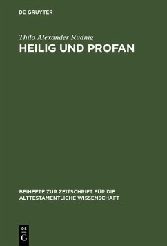Cover Heilig und Profan (eBook, PDF)