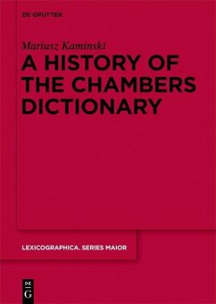 A History of the Chambers Dictionary (eBook, PDF) - Kaminski, Mariusz