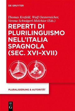 Reperti di plurilinguismo nell'Italia spagnola (sec. XVI-XVII) (eBook, PDF)
