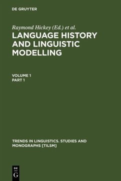 Cover Language History and Linguistic Modelling (eBook, PDF)