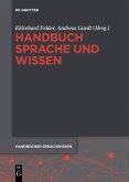 Handbücher Sprachwissen 1. Handbuch Sprache und Wissen (eBook, ePUB)