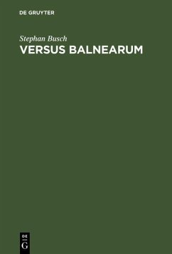 VERSUS BALNEARUM (eBook, PDF) - Busch, Stephan