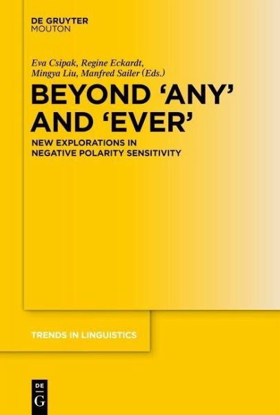 Beyond 'Any' and 'Ever' (eBook, PDF) Beyond 'Any' and 'Ever' (eBook, PDF)
