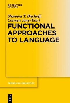 Functional Approaches to Language (eBook, PDF)