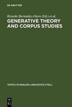 Generative Theory and Corpus Studies (eBook, PDF)