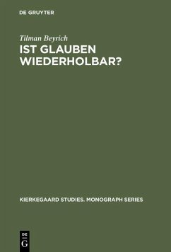 Ist Glauben wiederholbar? (eBook, PDF) - Beyrich, Tilman